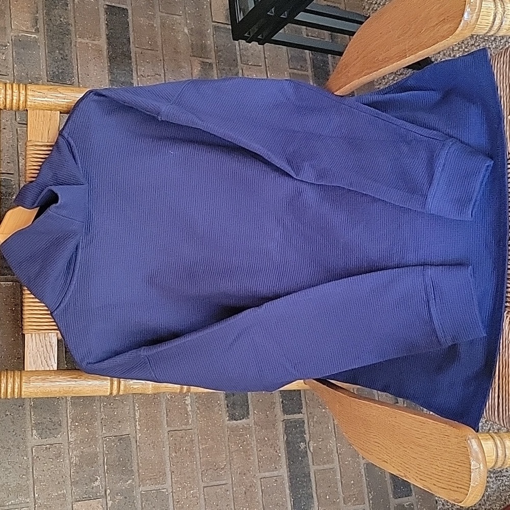Lands' End  navy blue turtleneck, size 2XL - Picture 5 of 7